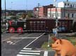 Busy Little Engine pulls a very long train