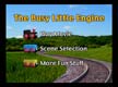 Busy Little Engine DVD main menu